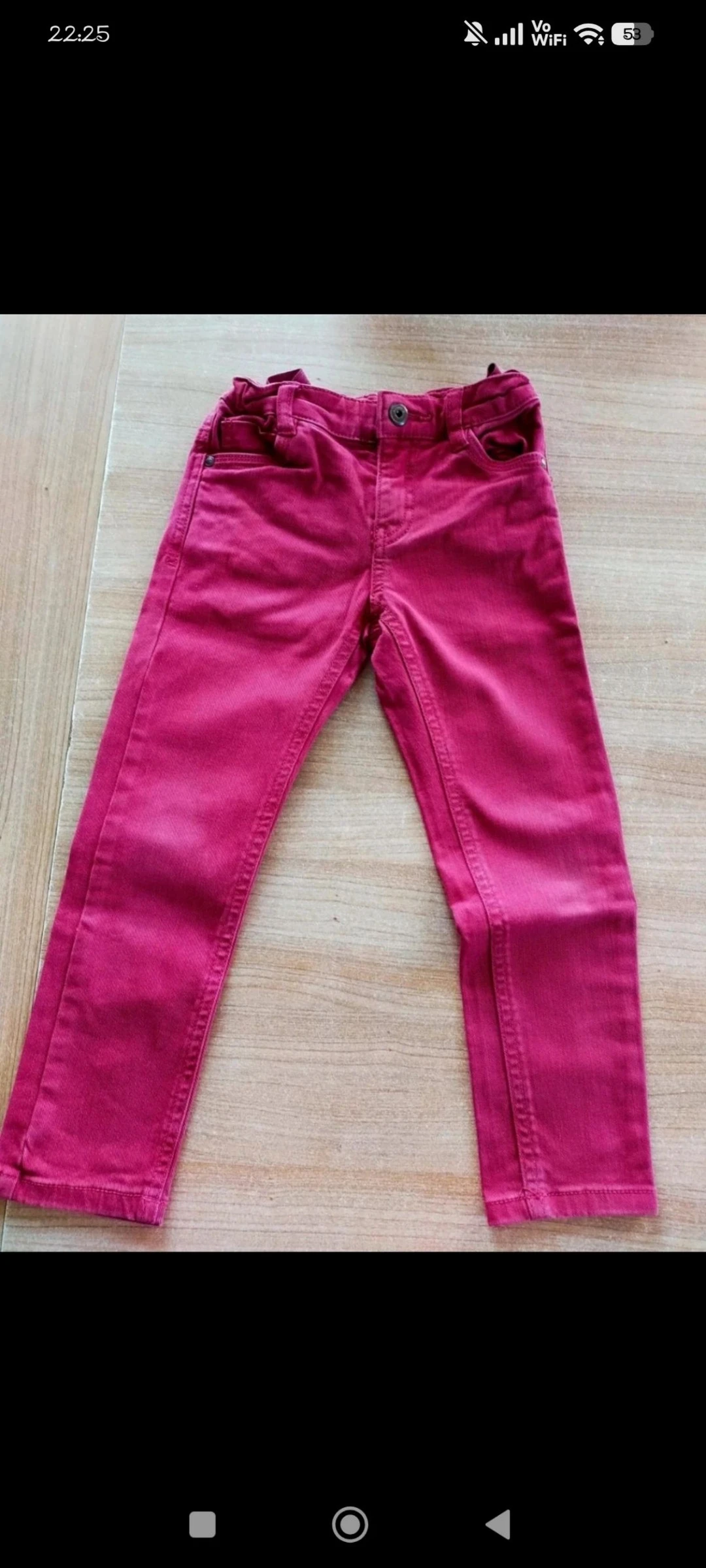 👖 Pantalon slim fuchsia Tape à l'Œil – 4 ans
